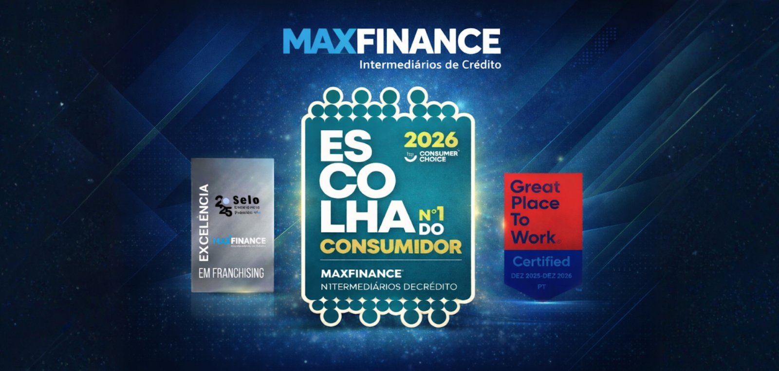 A Maxfinance Presidente começa 2026 com distinções que reforçam a confiança dos portugueses
